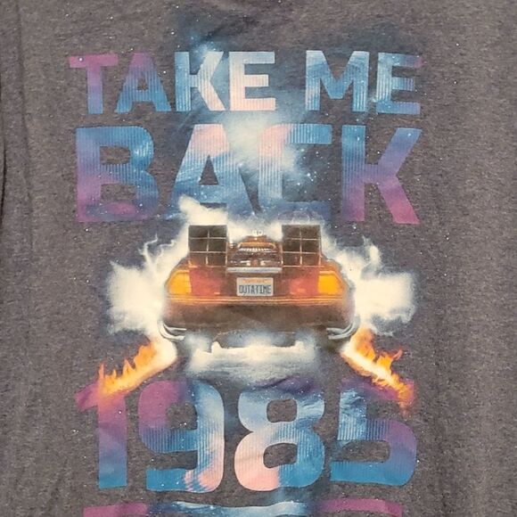 Take Me Back to 1985- Back To The Future T-shirt- Size L - Picture 2 of 4